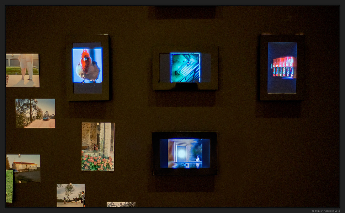 One of my photos displayed at the Amon Carter Museum - Fort Worth - November - 2013 - 02